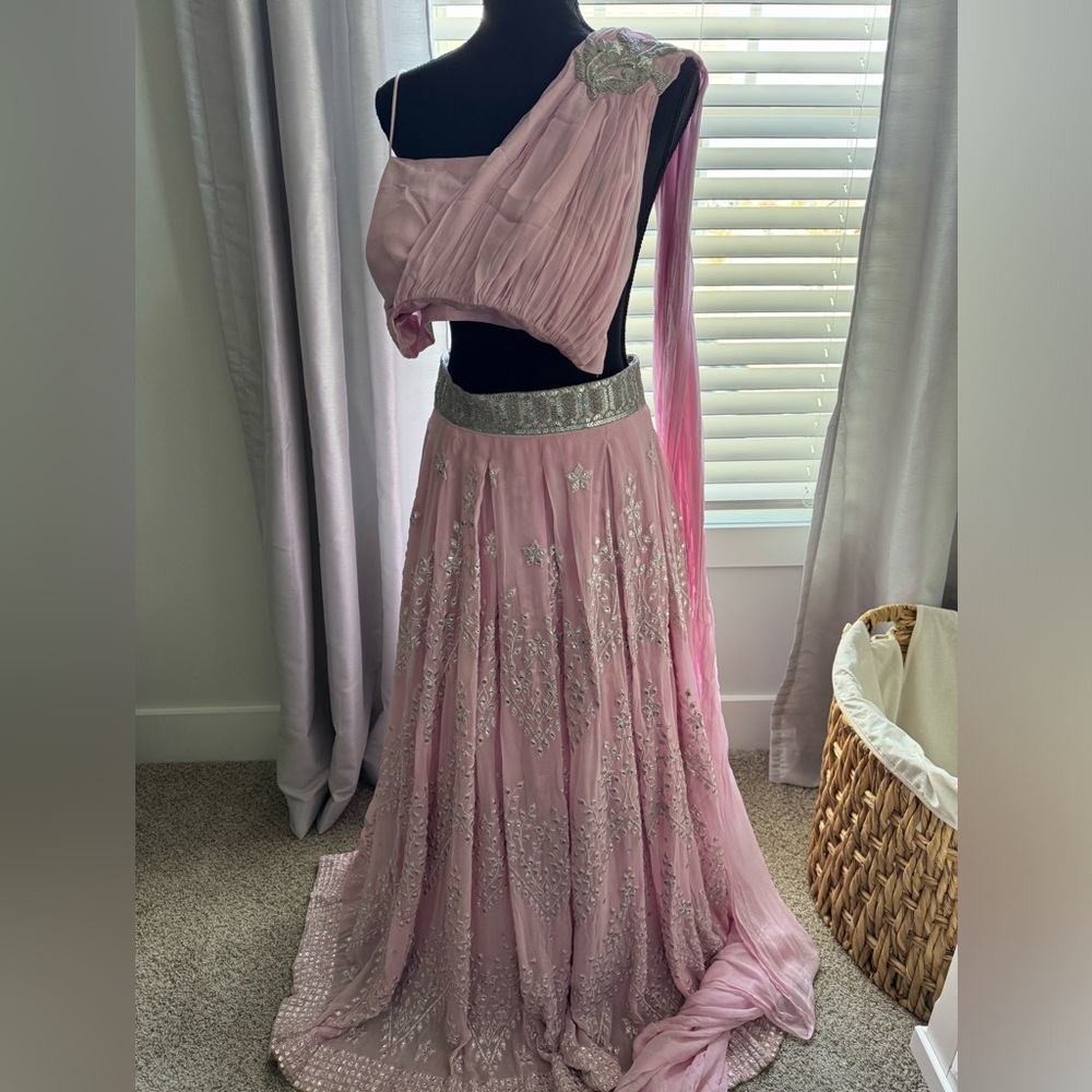 Custom made 2 piece lengha.